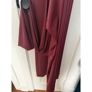 Bardot Alix Maxi Long Sleeve Turtleneck Draped Sash Ruched tie front dress US 6 thumbnail 14