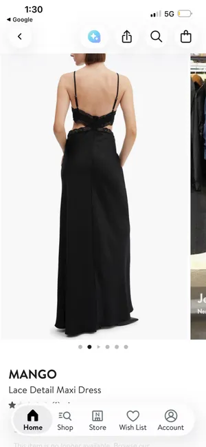 Mango Cut-Out Maxi Dress thumbnail 2