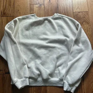 Princess Polly Crewneck Sweatshirt Oversized Cream thumbnail 2