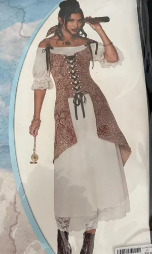 Spirit Halloween Adult Pirate Dress Costume Deluxe NWT thumbnail 3