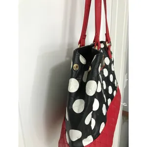 Disney Minnie Mouse Loungefly Large Tote EUC Black thumbnail 9