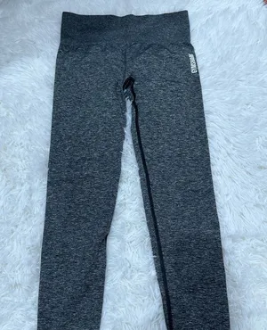 Gymshark seamless leggings small dark grey thumbnail 1