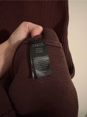House of Harlow Chocolate Brown Ribbed Mini Dress size XS thumbnail 4