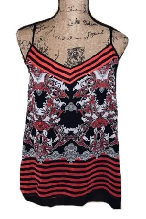 Bisou Bisou paisley tank top L thumbnail 1