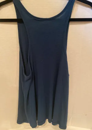 Free People NWOT! Navy Blue Tank Top, Size: Large thumbnail 3
