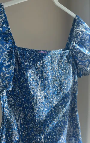 Francesca's Blue Sundress thumbnail 7