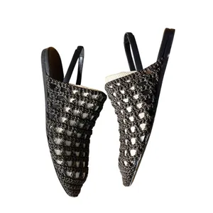 Jenni Kayne Crochet Jules Mule Flats Shoes thumbnail 6