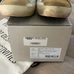 Golden Goose Sneakers with Lavender and Tan Accents thumbnail 7