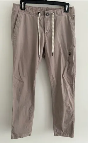 Vuori Ripstop Hiking Outdoor Athleisure Pants Pink Pale Terracota SMALL VW401 thumbnail 1