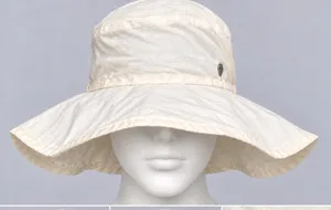 Helen Kaminski Australia 100 percent Cotton Wide Brim Sun Hat Women Medium thumbnail 1