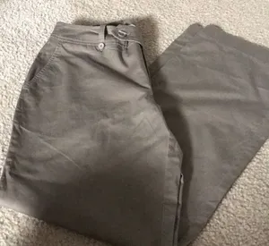 Merona Women Classic Fit Dress Pants Size 8 Brown thumbnail 1