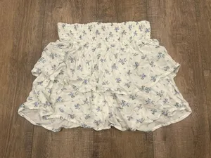 Hollister floral skirt thumbnail 1