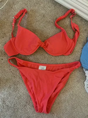 Bikini swimsuit Red Size XL thumbnail 1