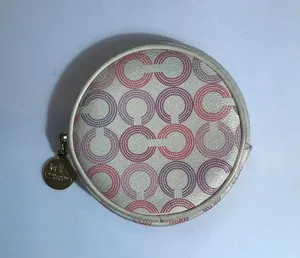 Coach Cream Round Shape Wallet thumbnail 1