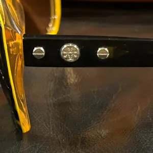 Tory Burch Brown Sunglasses with Gold Accent includes Tory Burch case thumbnail 4