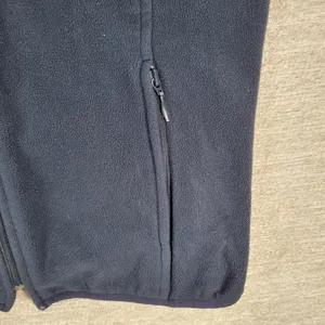 American Eagle Performance Fleece Vest Medium Navy Blue Rear Full Zip Pocket thumbnail 8
