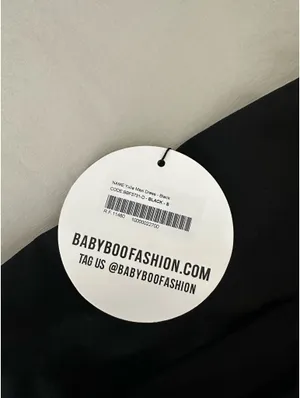 Babyboo Maxi Dress Black thumbnail 3