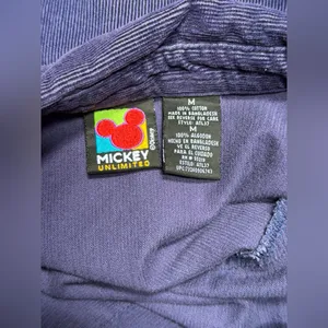 Vintage 90s Mickey Mouse‎ Unlimited Corduroy Embroidered Western Shirt Cowgirl thumbnail 14