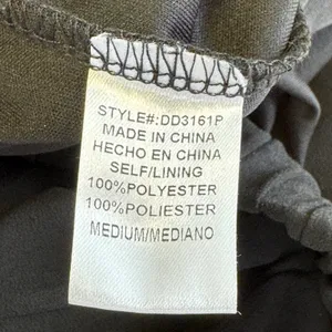 Dress Day Sheer Wide Leg Pleated High Rise Lined Pants DD3161P Small Festival thumbnail 7