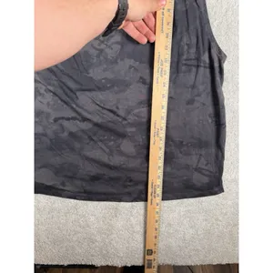 Under Armour Sleeveless Hoodie Women's L Gray Project Rock Camouflage Logo‎ thumbnail 11