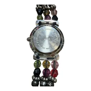 Vivani Women's Multicolor Beaded Stretch Band Quartz Watch thumbnail 3