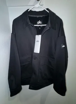 Alo Unisex One Up Jacket- Black thumbnail 1