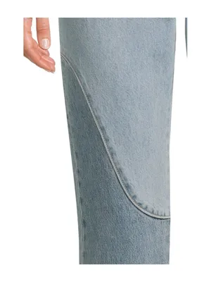 NWT Levi's 501 Fly High Rise Straight Jeans 94417273 County Fair Blue 31 x 30 thumbnail 4