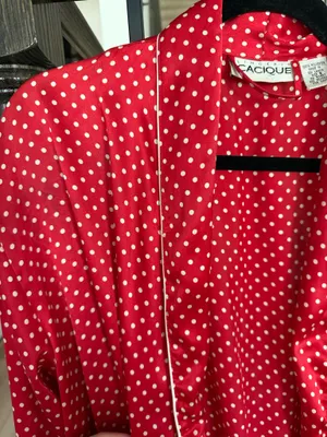 Cacique Red polka dot robe thumbnail 5