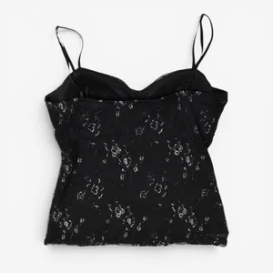 CANDIE’S Vintage Y2K Black Goth Grunge Floral Lace Corset Top thumbnail 5