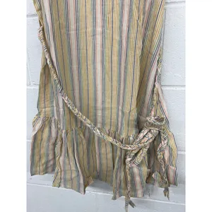 Marine Layer Sz M Laney Multicolor Striped Belted Beachy Ruffle Mini Dress thumbnail 7