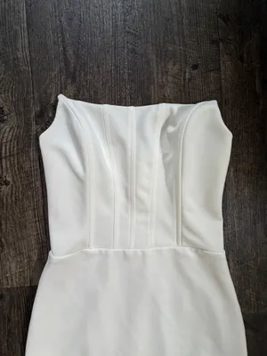 Nasty Gal Strapless Corset Dress thumbnail 4