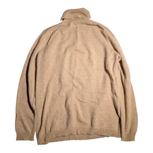Charter Club Luxury Beige 100% Cashmere Pullover Turtleneck Sweater Sz L thumbnail 2