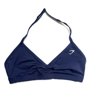 Gymshark S Minimal Halterneck Sports Bra thumbnail 1