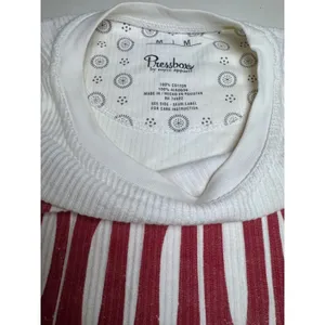 Pressbox Oklahoma Sooners Pullover Sweatshirt White Ribbed Cotton Size M thumbnail 7