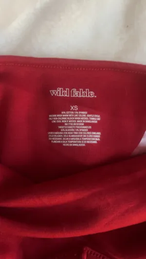 XS  Red Target Halter Top thumbnail 5