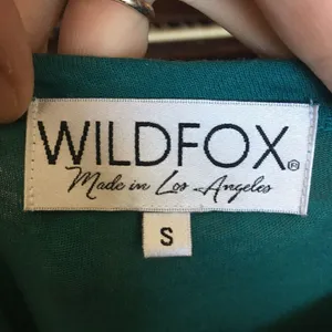 Wildfox cropped lace up green knit top thumbnail 3