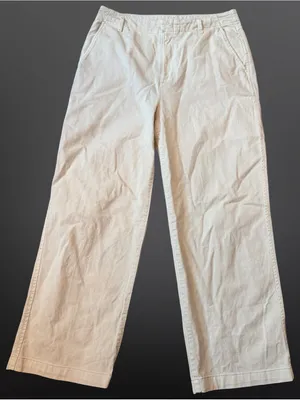 GAP 90s Easy Loose Wide-Leg Khakis | Women’s Size 8 | Y2K Minimalist thumbnail 2
