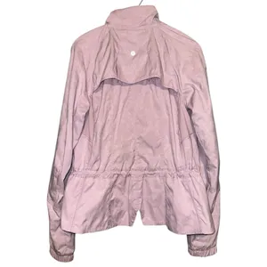 Lululemon Women’s Size 8 Rose Quartz Lavender Jacquard Travel to Track Jacket thumbnail 8
