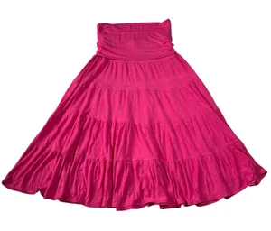 I.N.C. International Concept Fold Over Maxi Skirt/Convertible Midi Dress Size L thumbnail 1