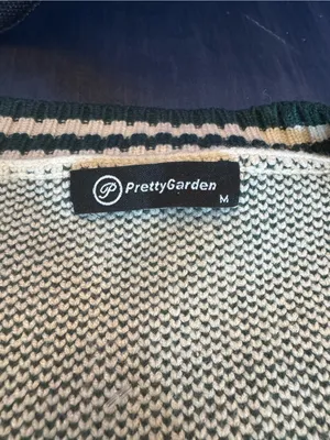 PrettyGarden Chain Link Embroidered Cardigan thumbnail 2
