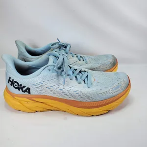 Hoka Clifton 8 Running Shoes Women 8.5 Blue Summer Song 1119394 Cushioned Sport thumbnail 3