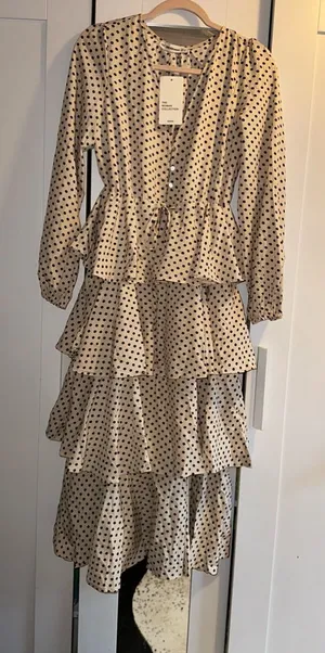 Bath & Body Works NWT woman polka-dotted dress thumbnail 1