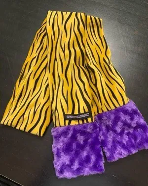 LSU scarf Yellow thumbnail 1