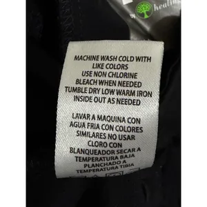 Onyx by Healing Hands Athena Black Cargo Scrub Pants Petite Medium 9401P thumbnail 5