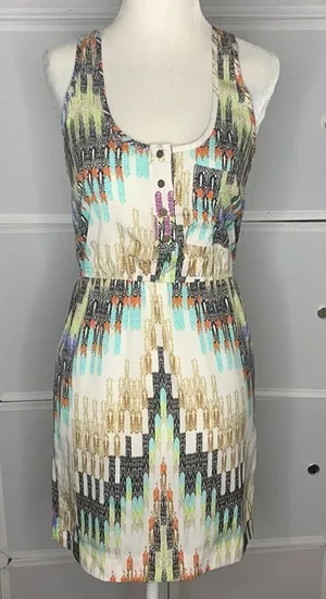 Tela Multicolor Racerback Dress Size XS thumbnail 1