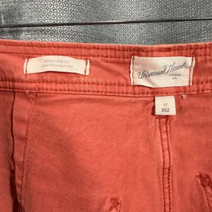 Universal Threads High Rise Sailor Wide Leg Pants Coral‎ Orange Sz 17 Regular NWT thumbnail 2