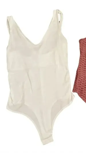 NWT Gaze Boho Womens Bodysuit Bundle SZ XS Pink thumbnail 1