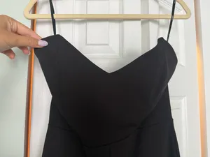 Black Jumpsuit Forever 21 thumbnail 2