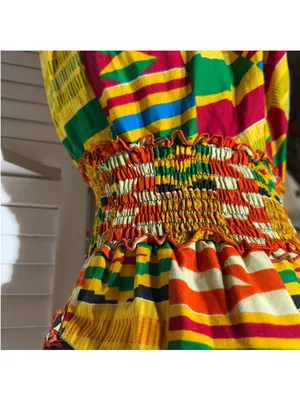 Vintage retro 70s dress hippie boho patchwork asymmetrical Western art whimsical thumbnail 9