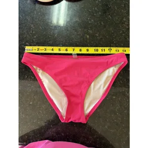 Victoria's Secret Bikini Swimsuit Sz Sm Bottom 34D Top Underwire Push-up Halter‎ thumbnail 6